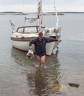 Noulla grunnsatt ved kapellskär